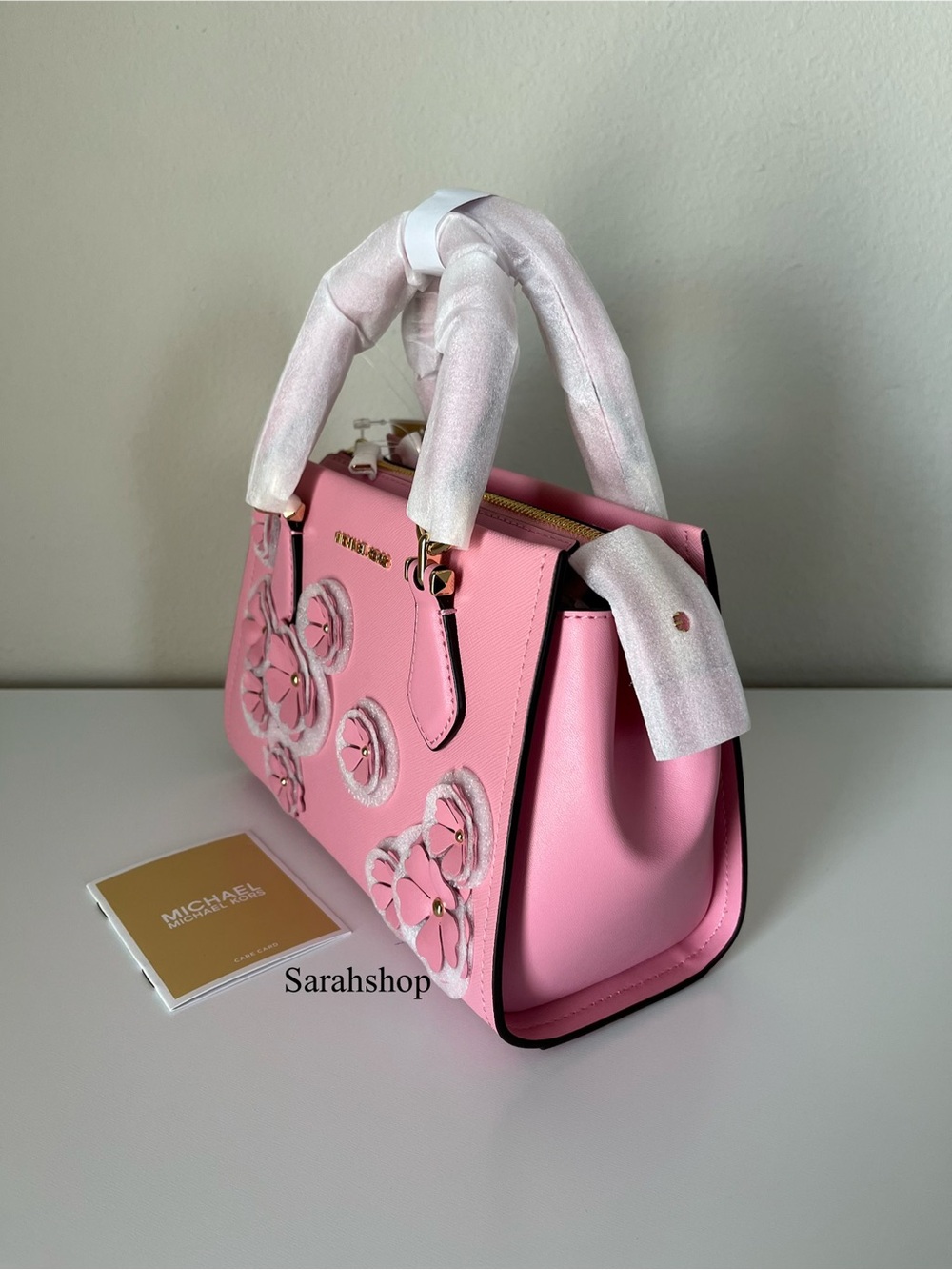 🌼Michael Kors Marilyn Small Floral Embellished Satchel - Picture 3 of 8